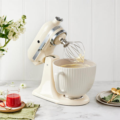 KitchenAid KSM195 4.7L Artisan Stand Mixer (Almond Cream)