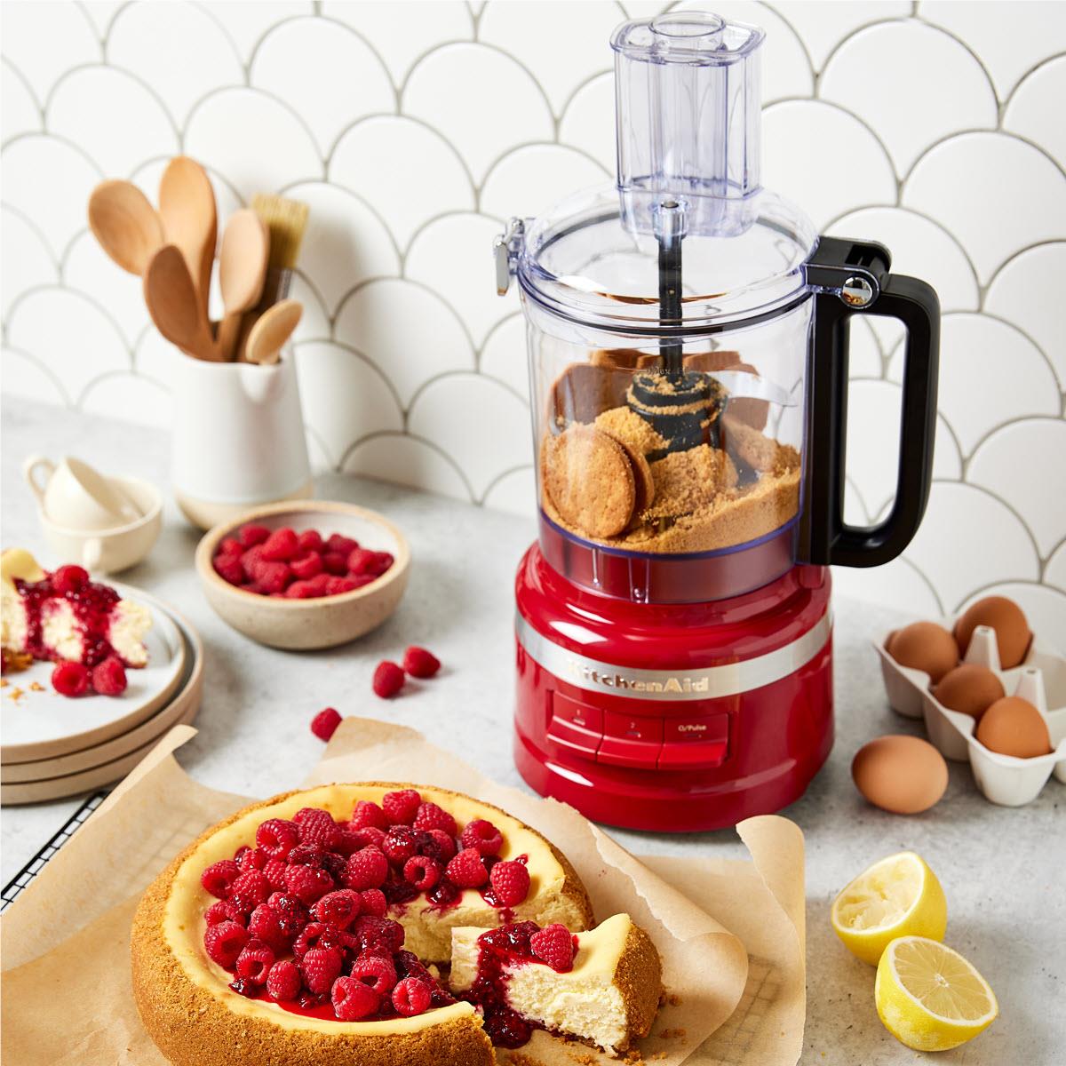 KitchenAid KFP0921 9 Cup Food Processor (Empire Red)