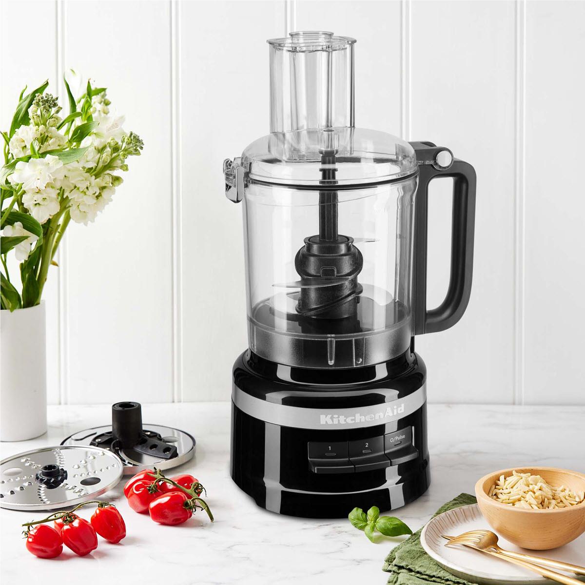 KitchenAid KFP0921 9 Cup Food Processor (Onyx Black)
