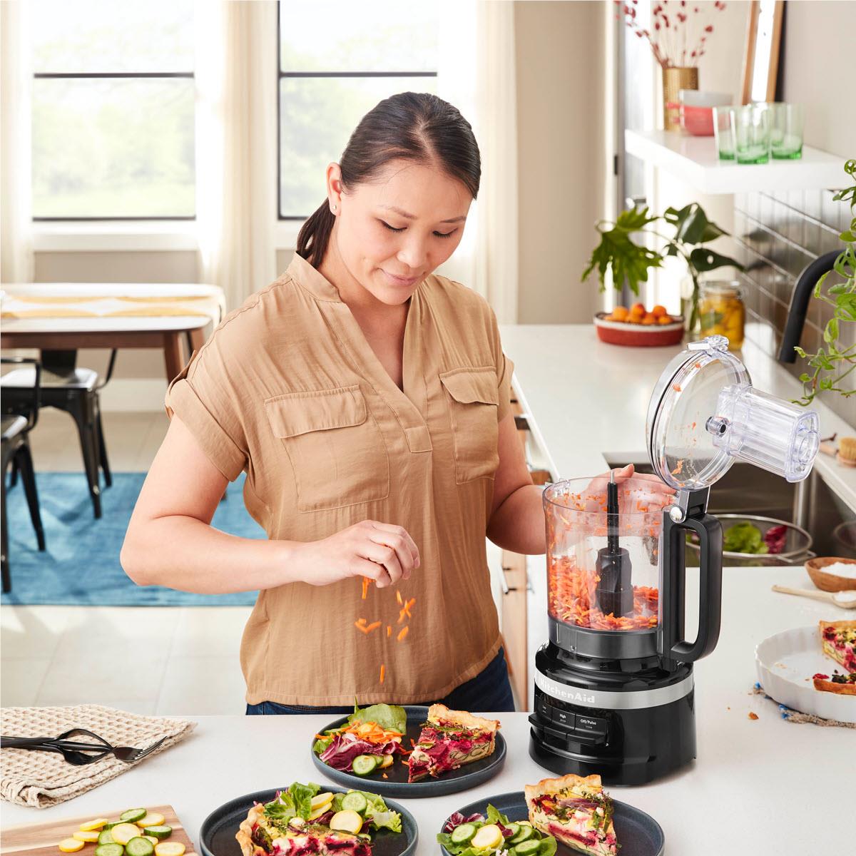 KitchenAid KFP0921 9 Cup Food Processor (Onyx Black)