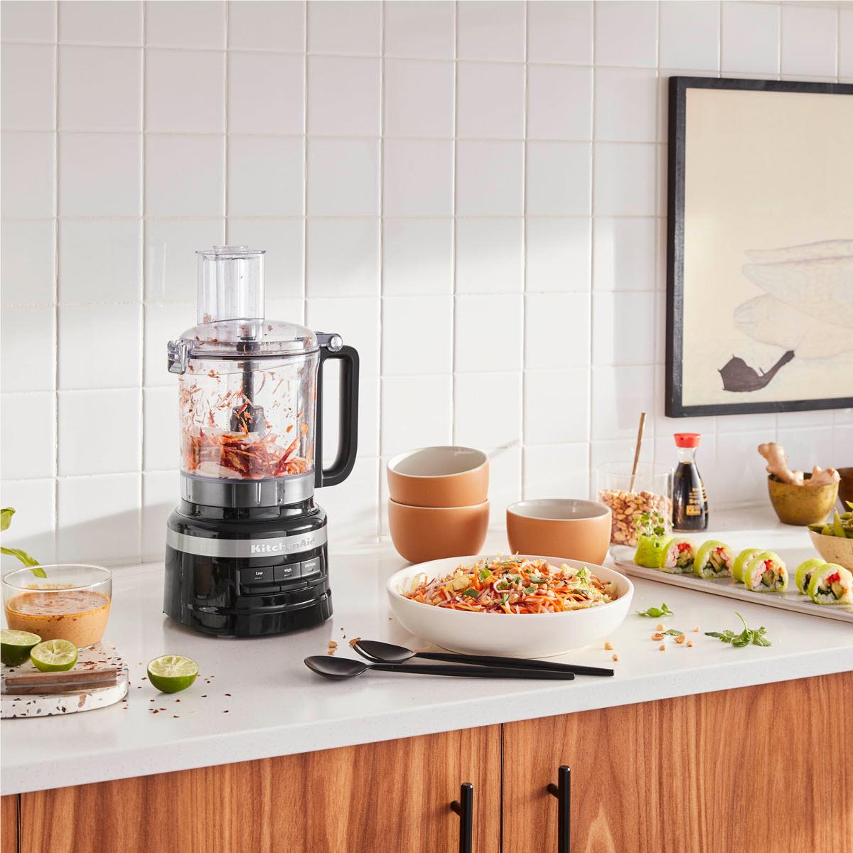 KitchenAid KFP0921 9 Cup Food Processor (Onyx Black)