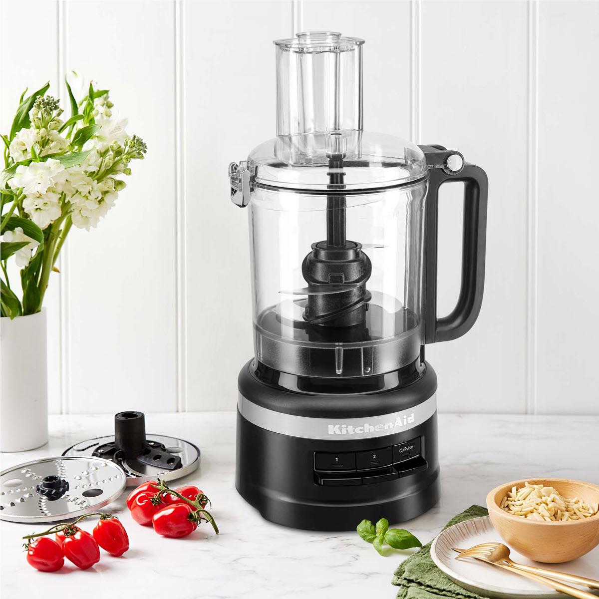 KitchenAid KFP0921 9 Cup Food Processor (Black Matte)