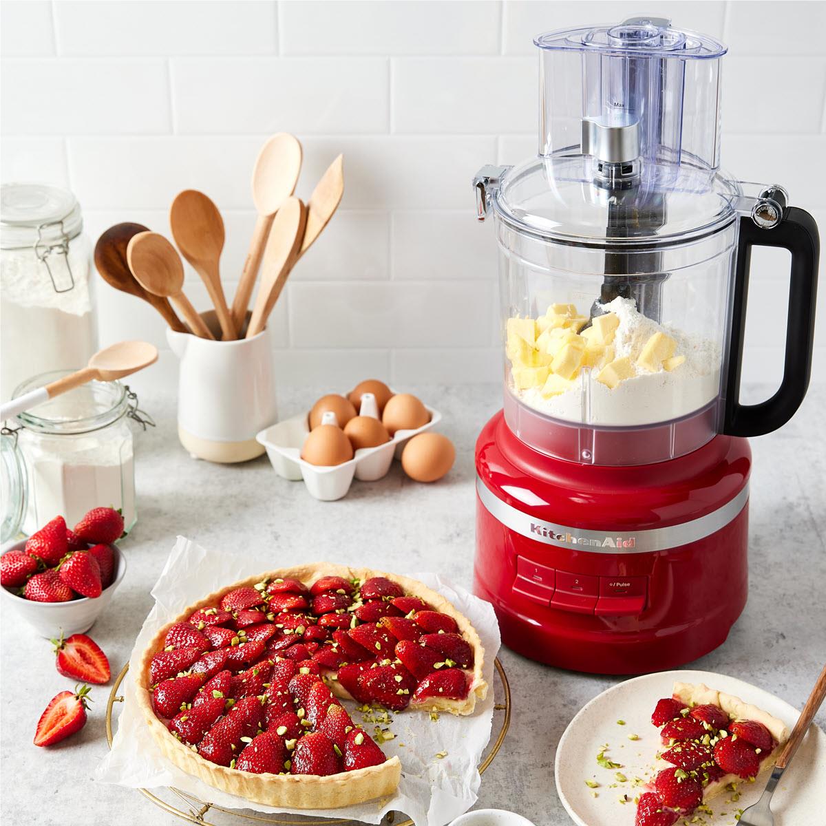 KitchenAid KFP1319 13 Cup Food Processor (Empire Red)