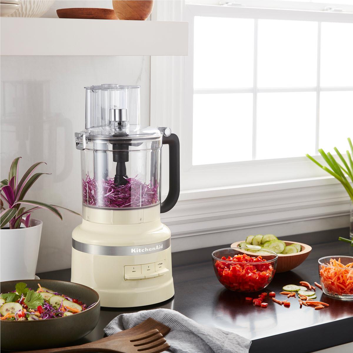 KitchenAid KFP1319 13 Cup Food Processor (Almond Cream)
