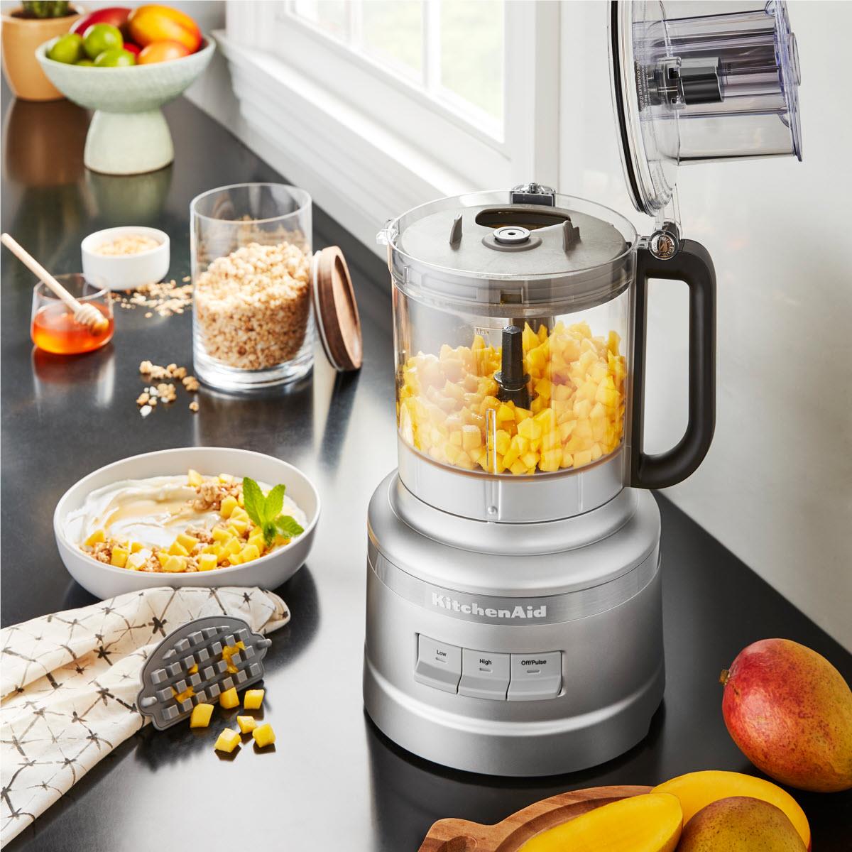 KitchenAid KFP1319 13 Cup Food Processor (Contour Silver)