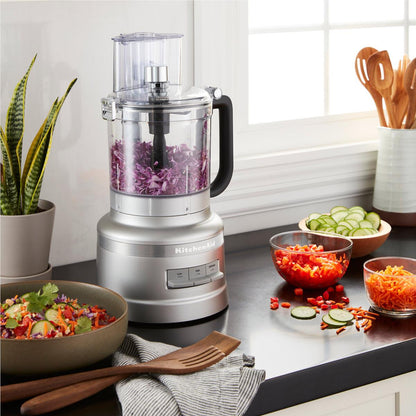 KitchenAid KFP1319 13 Cup Food Processor (Contour Silver)