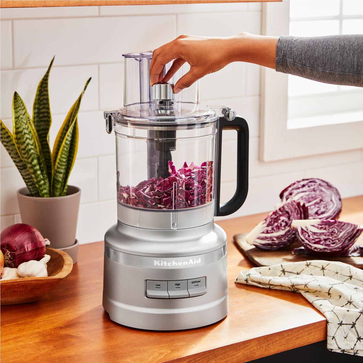 KitchenAid KFP1319 13 Cup Food Processor (Contour Silver)