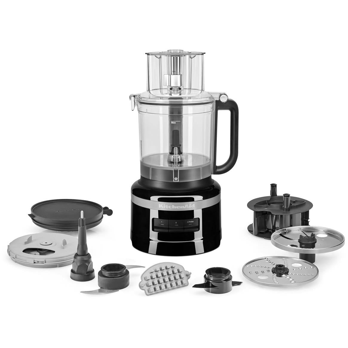 KitchenAid KFP1319 13 Cup Food Processor (Onyx Black)