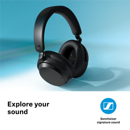 Sennheiser ACCENTUM Wireless Noise Cancelling Over-Ear Headphones (Black)
