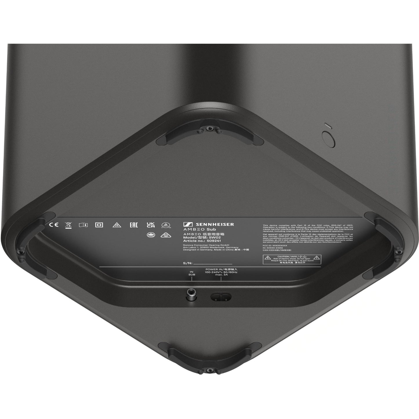 Sennheiser AMBEO Soundbar Sub