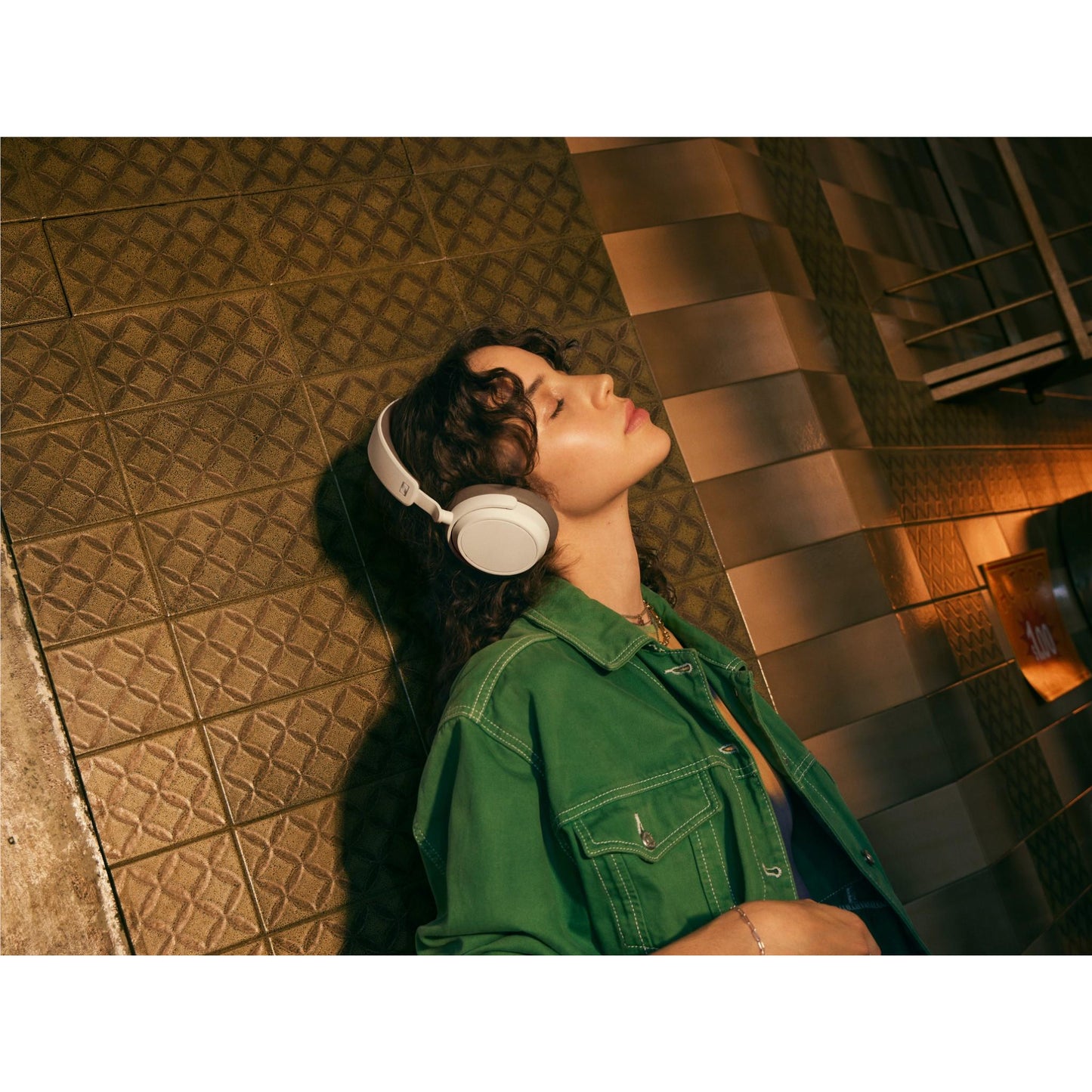 Sennheiser Accentum Plus Adaptive NC Wireless Over-Ear Headphones (White)