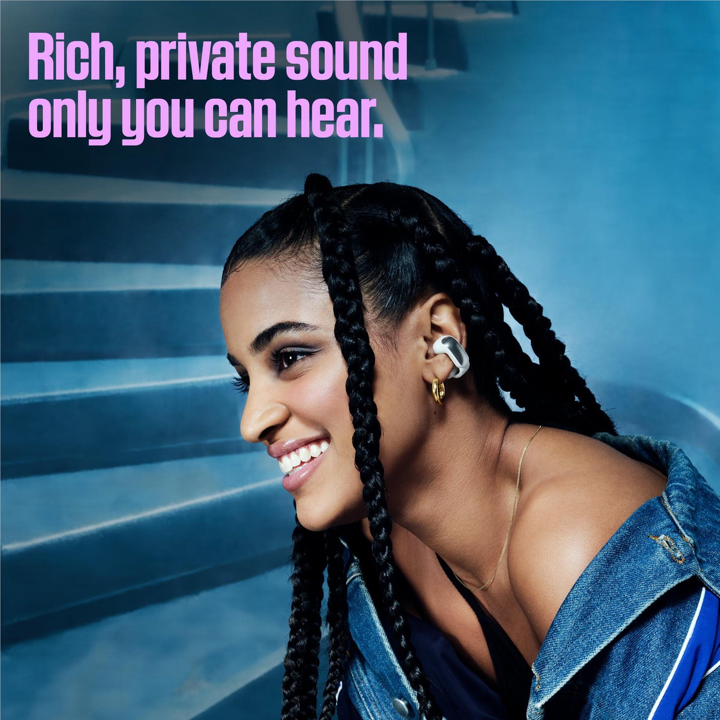 Bose Ultra Open Earbuds (White Smoke)
