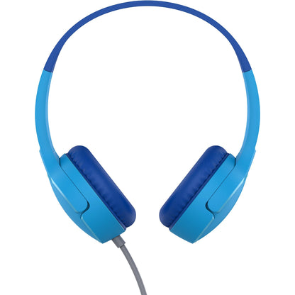 Belkin SOUNDFORM Mini Wired On-Ear Headphones for Kids (Blue)