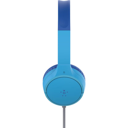 Belkin SOUNDFORM Mini Wired On-Ear Headphones for Kids (Blue)