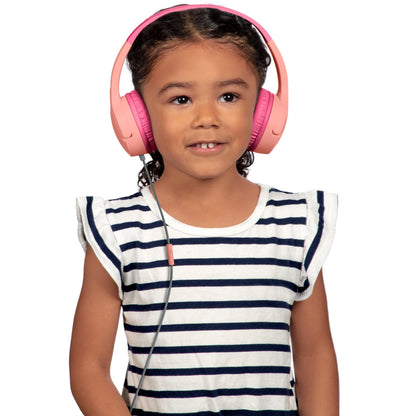 Belkin SOUNDFORM Mini Wired On-Ear Headphones for Kids (Pink)