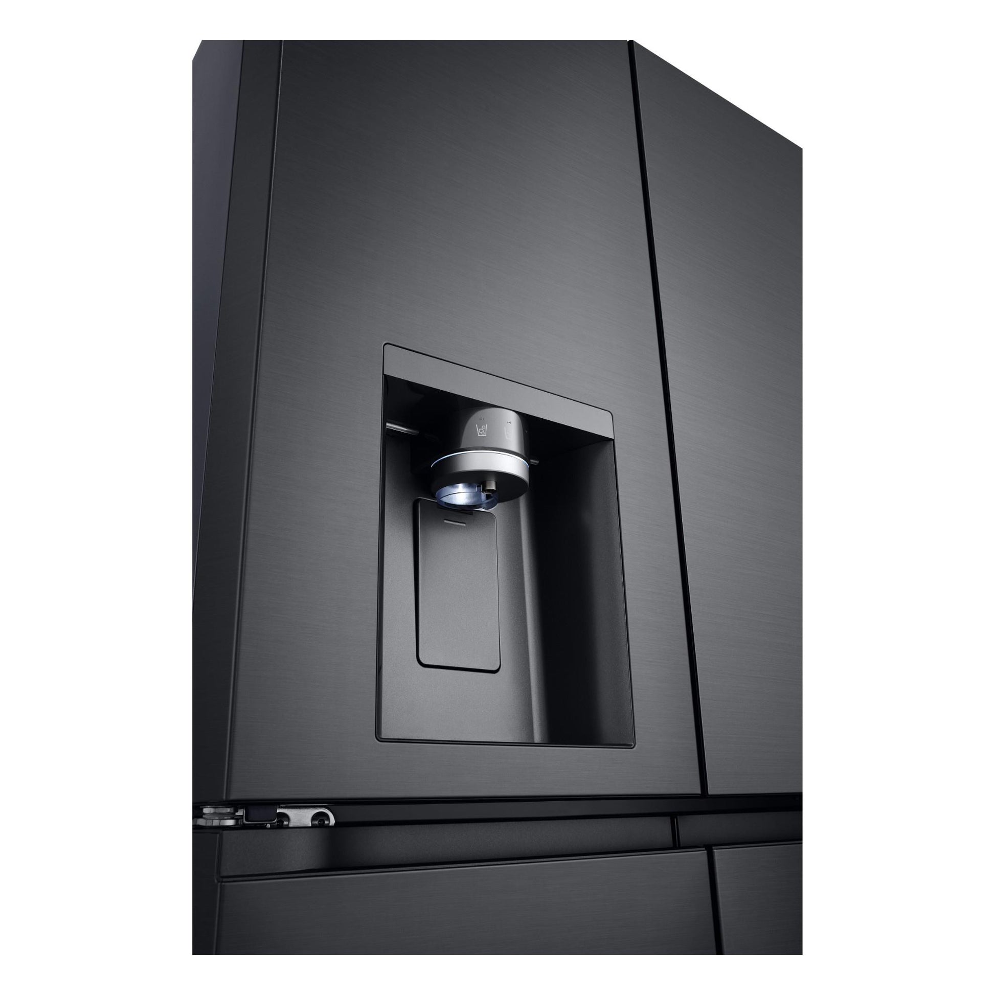 LG GF-LN500MBL 506L Slim French Door Fridge (Matte Black) [Non-Plumbed]