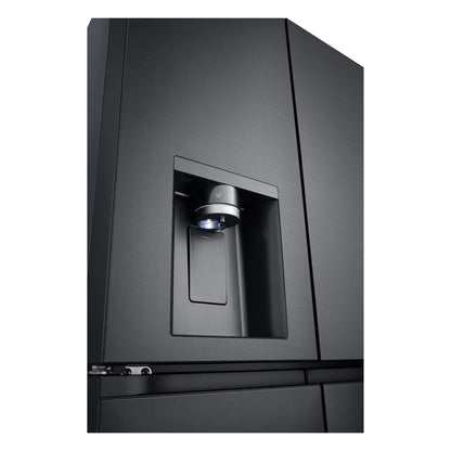 LG GF-LN500MBL 506L Slim French Door Fridge (Matte Black) [Non-Plumbed]