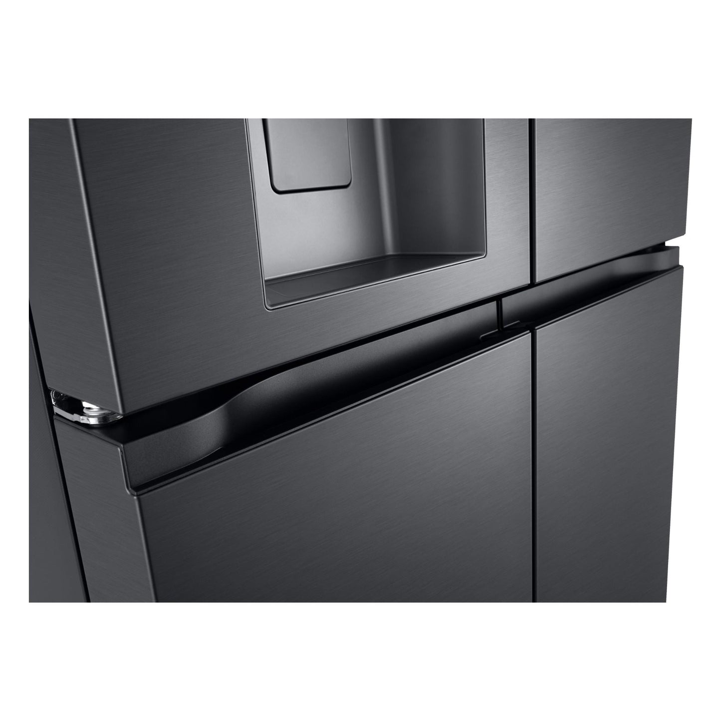 LG GF-LN500MBL 506L Slim French Door Fridge (Matte Black) [Non-Plumbed]