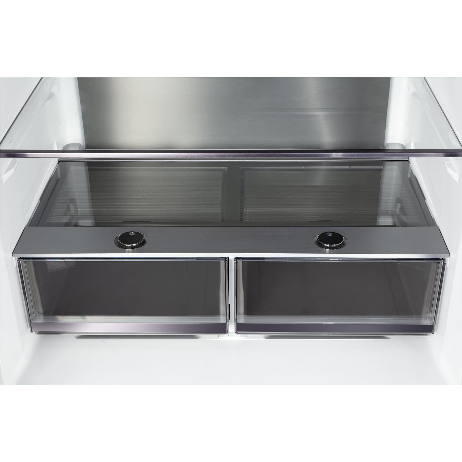 ChiQ CCD601NBS 601L Quad Door Fridge