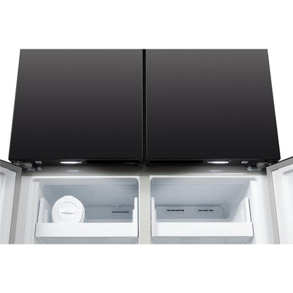 ChiQ CCD601NBS 601L Quad Door Fridge