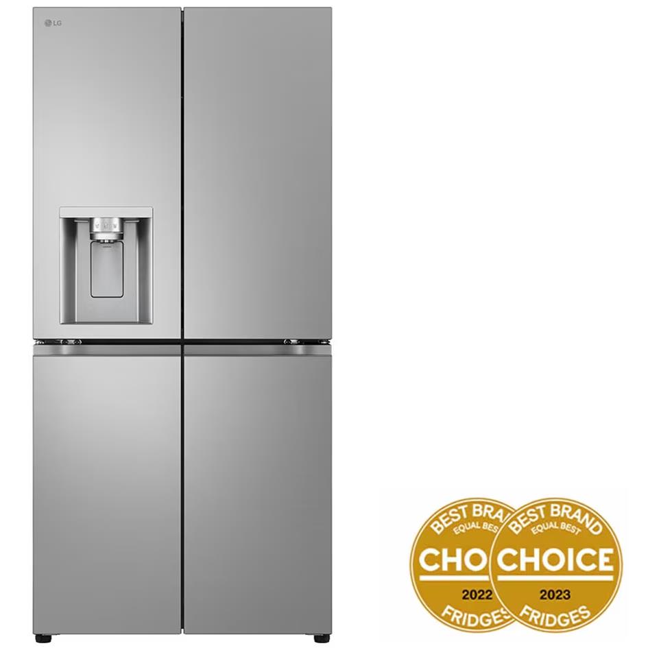 LG GF-L500PL 506L Slim French Door Fridge (Stainless) [Plumbed]