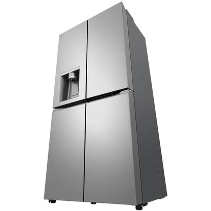 LG GF-L500PL 506L Slim French Door Fridge (Stainless) [Plumbed]