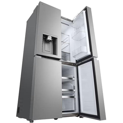 LG GF-L500PL 506L Slim French Door Fridge (Stainless) [Plumbed]
