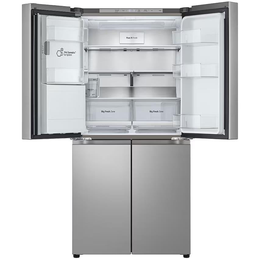 LG GF-L500PL 506L Slim French Door Fridge (Stainless) [Plumbed]
