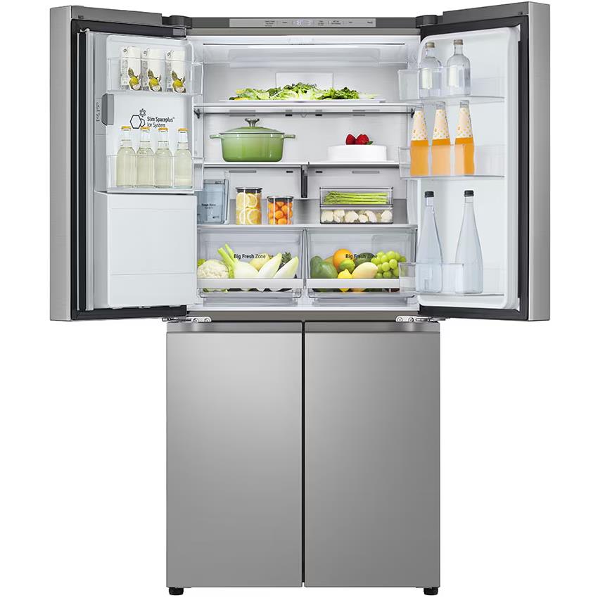 LG GF-L500PL 506L Slim French Door Fridge (Stainless) [Plumbed]