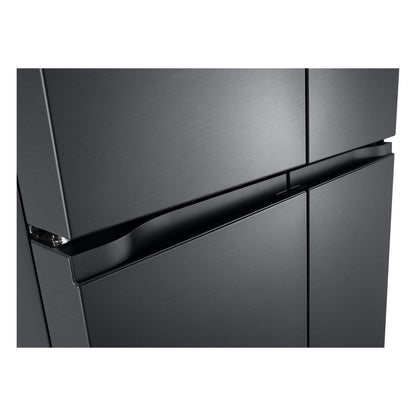 LG GF-B505MBL 530L Basic Slim French Door Fridge (Matte Black)