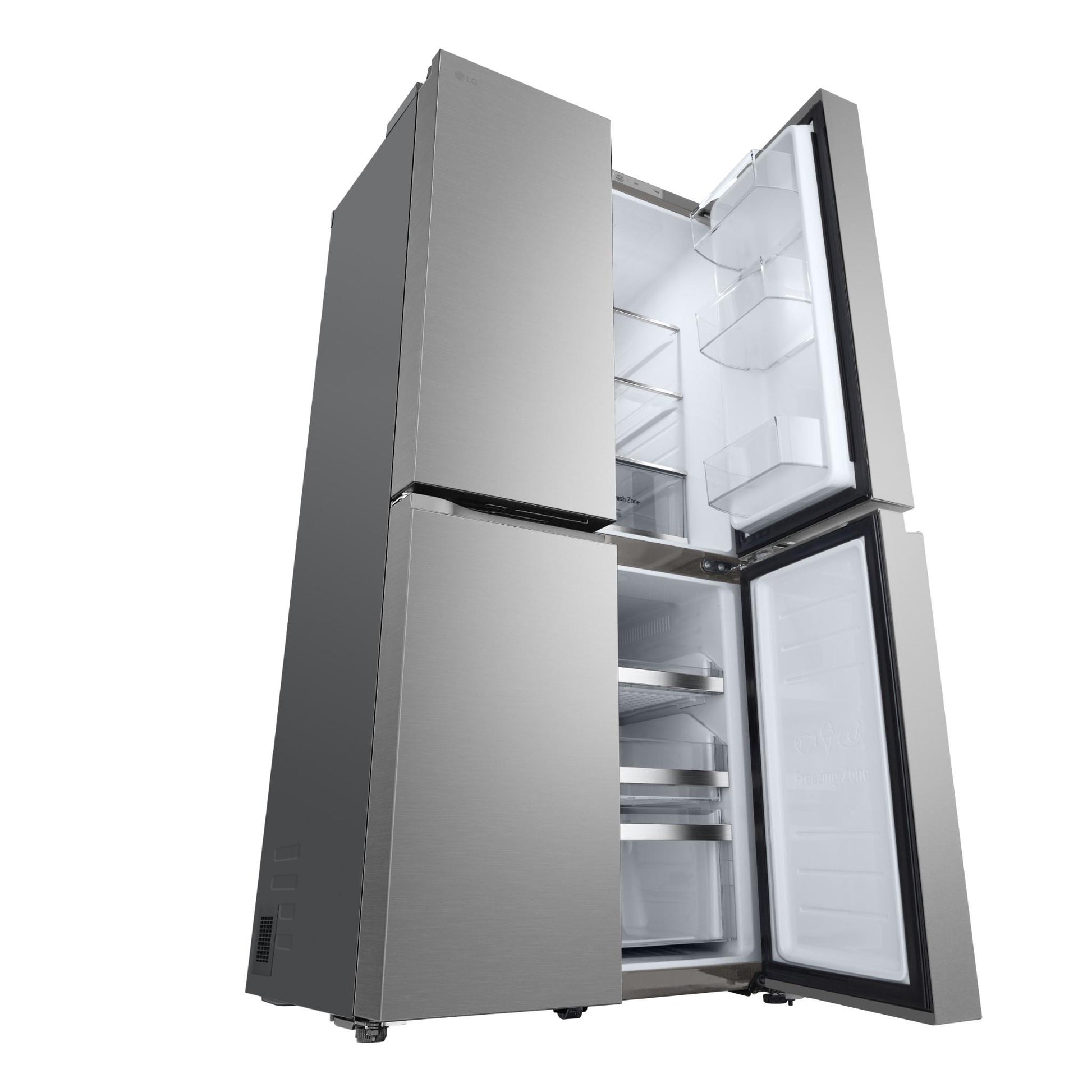 LG GF-B505PL 530L Slim French Door Fridge (Stainless Steel)