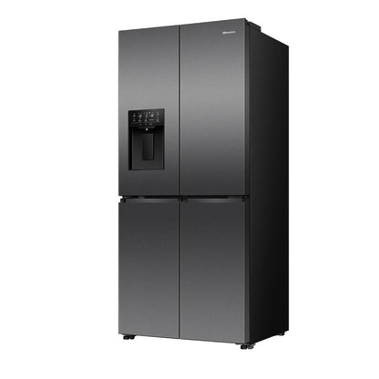 Hisense HRCD483TBW 483L French Door Fridge (Black Steel)