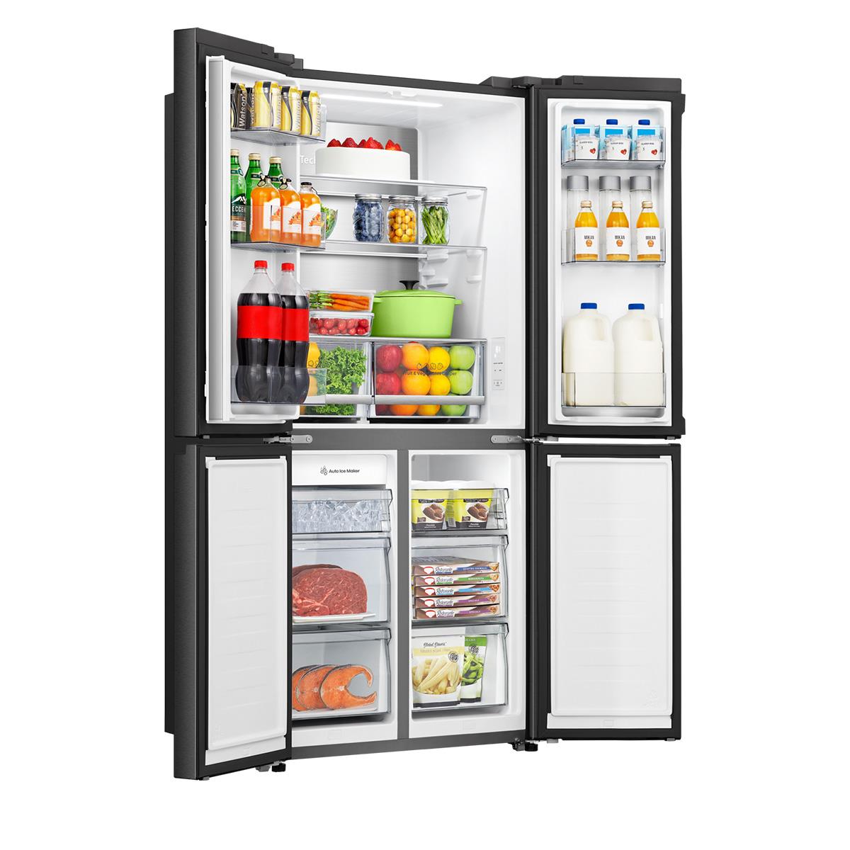 Hisense HRCD483TBW 483L French Door Fridge (Black Steel)