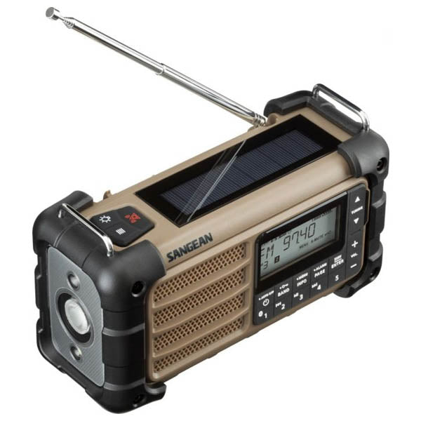 Sangean MMR-99 FM/AM Portable Radio (Desert Tan)