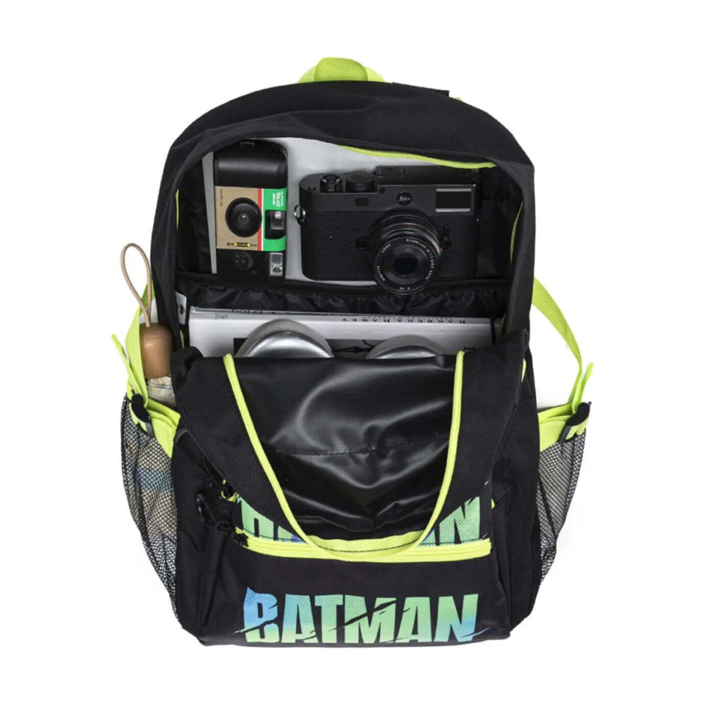 Batman Laptop Backpack Lightweight Padded Compartment Kids School Bag 26L