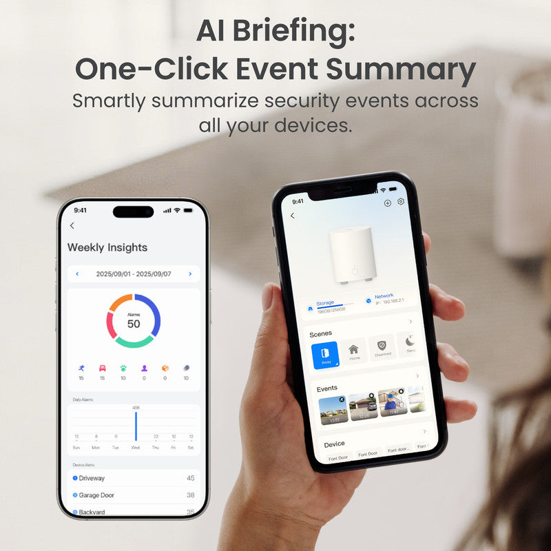 Reolink Battery Doorbell System with Hub Mini (White)