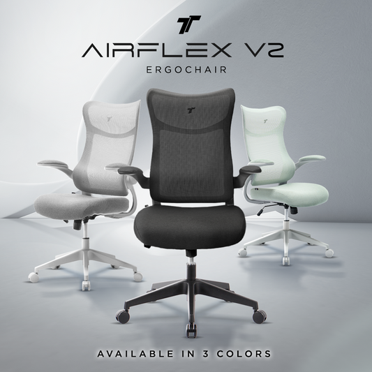 TT AIRFLEX V2 Ergochair - Ashy Grey