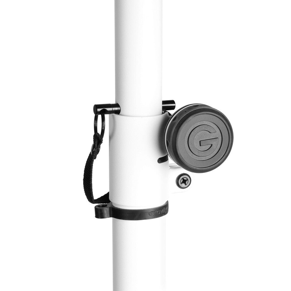 Gravity SP5211W Aluminium 195cm Tripod Stand Mount Holder For Speaker White