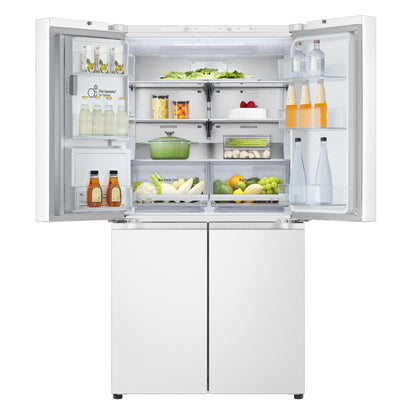LG GF-L700MWH 637L French Door Fridge (Matte White)