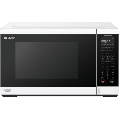 Sharp SM327FHW 32L 1200W Flatbed Microwave (White)
