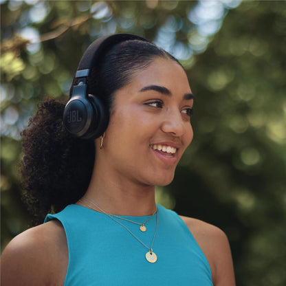 JBL Live 670 Wireless True Adaptive Noise Cancelling On-Ear Headphones (Black)