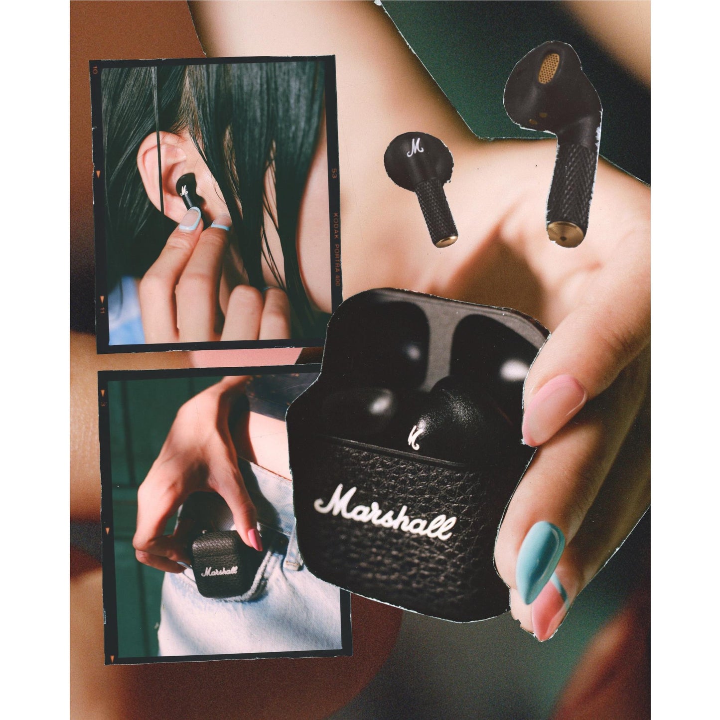 Marshall Minor IV True Wireless In-Ear Bluetooth Headphones (Black)