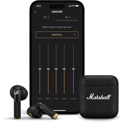 Marshall Minor IV True Wireless In-Ear Bluetooth Headphones (Black)