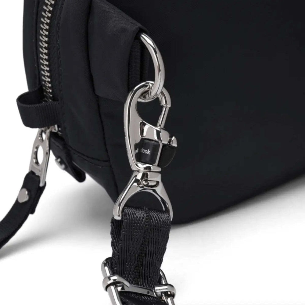 Pacsafe W Anti-Theft RFID Blocking Slashguard Micro Travel Sling Black