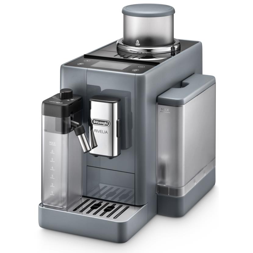 De'Longhi Rivelia Fully Automatic Coffee Machine (Pebble Grey)
