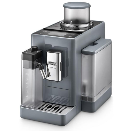 De'Longhi Rivelia Fully Automatic Coffee Machine (Pebble Grey)
