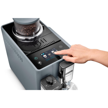 De'Longhi Rivelia Fully Automatic Coffee Machine (Pebble Grey)