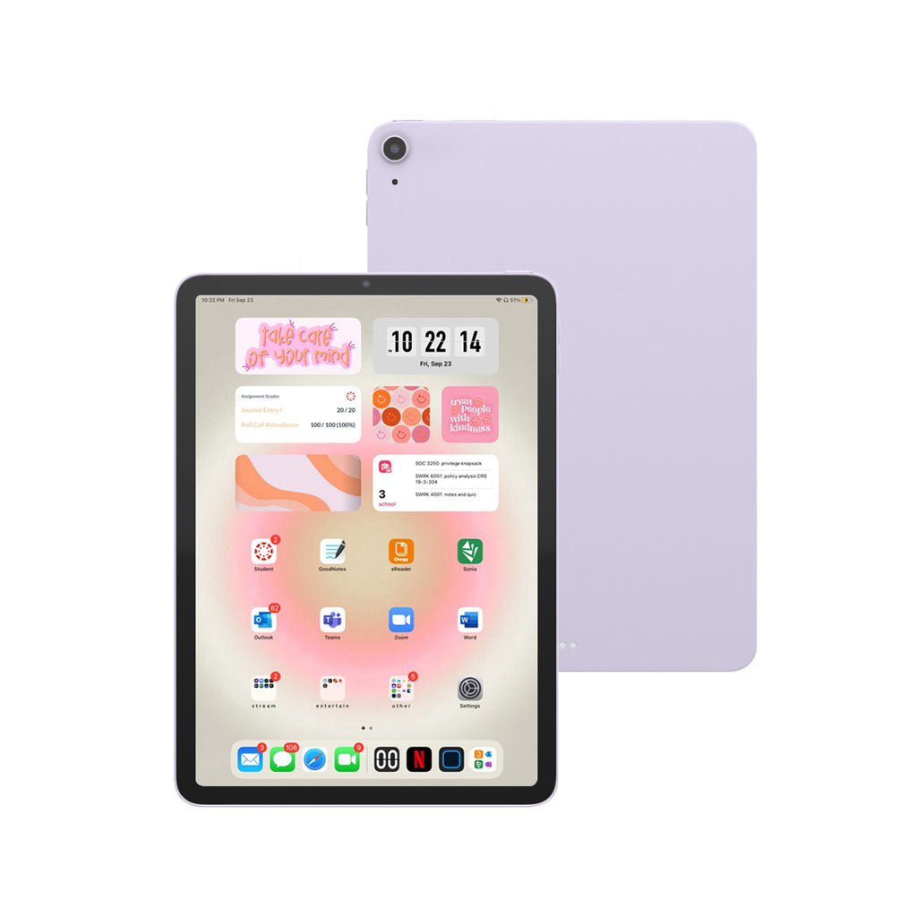 Apple iPad Air (5th gen) 64GB Wi-Fi (Purple) [*Refurbished: As new]