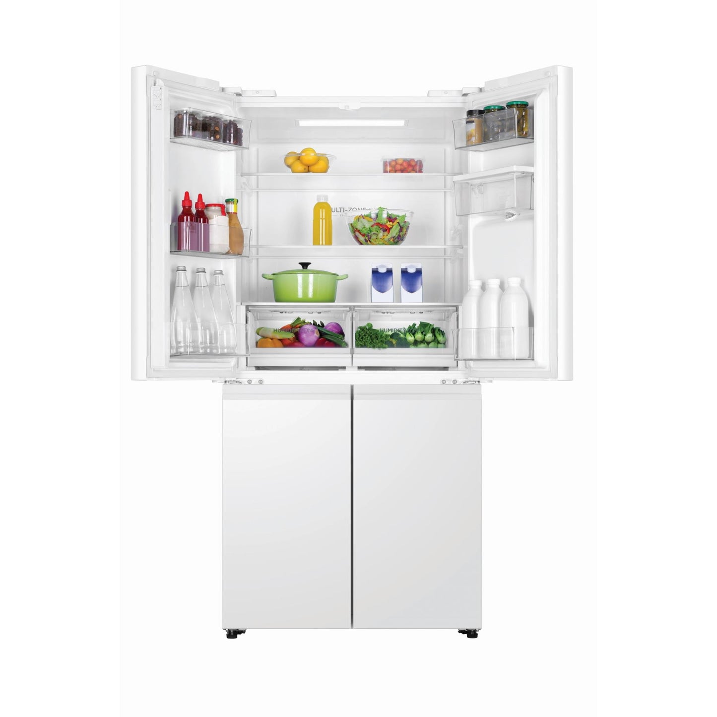 Haier HRF580YHN 508L Quad Door Refrigerator (White)