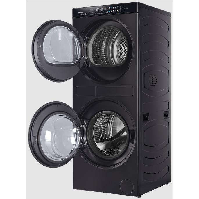 Haier HLC1290CTB1 Laundry Centre - 12kg Washer + 9kg Heat Pump Dryer